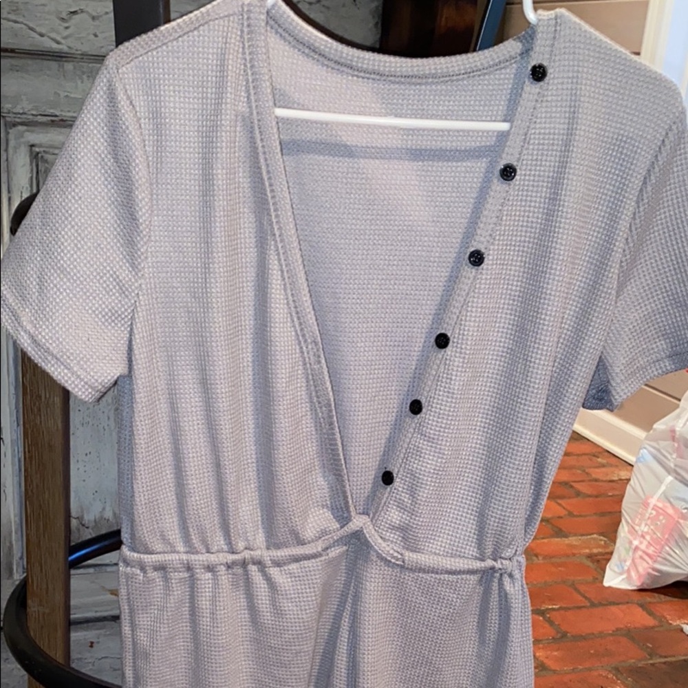 Grey romper